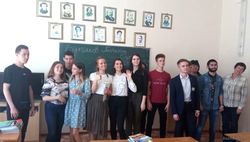 отдел по работе с молодёжью МУК МЦБ и студенты отметили день рождения Михаила Афанасьевича Булгакова