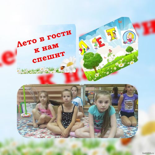 Лето в гости к нам пришло