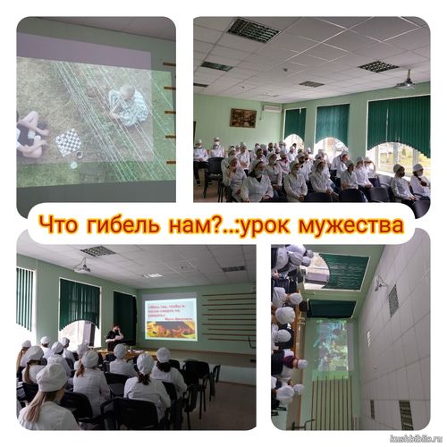 Что гибель нам?..: час мужества