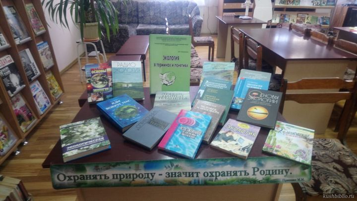 «Планета на ладонях» книжная выставка