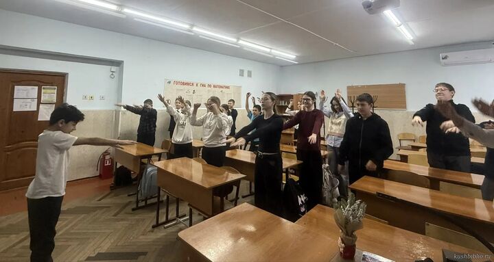 Утро начинается с зарядки!