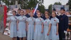 Библиотека под открытым небом в рамках Кущёвского Арбата, посвящённого 73-ей годовщине Великой Победы